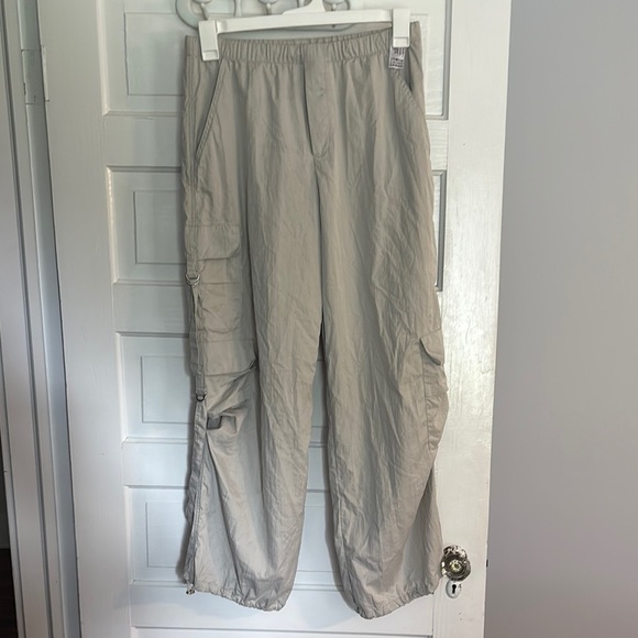 Zara Pants - Zara Light Gray/Tan Cargo Pants